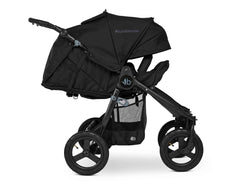 Bumbleride Indie Twin Stroller in Black  - Czarna Rama - Infant Mode. New Collection 2022.