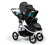 Single Clek Liing on Bumbleride Indie Twin Double Stroller No Fabric (Optional) - Single Adapter